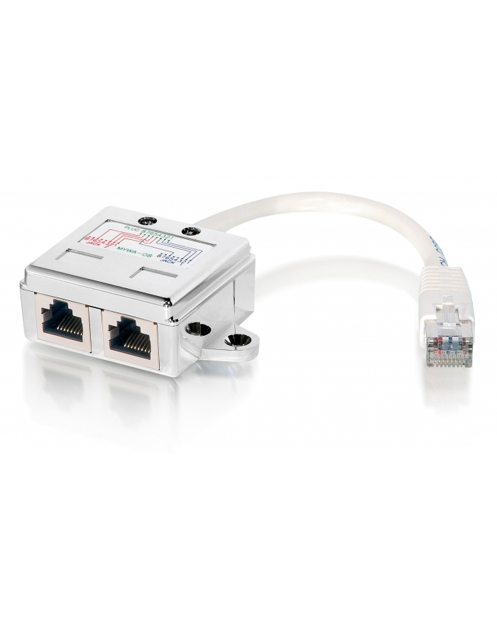 Rozdzielacz spliter RJ-45 na 2xRJ-45 główny