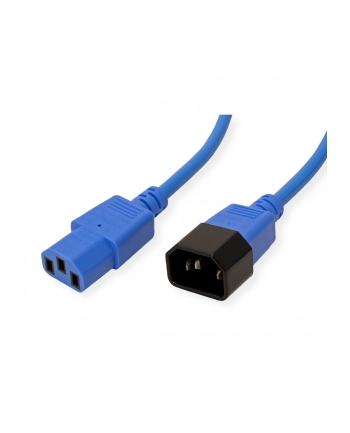 Roline Kabel zasilający IEC320 C14/C13 1.8m niebieski