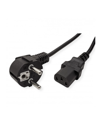 VALUE Kabel zasilający prosty Compaq 1.8m czarny