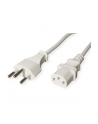 VALUE Kabel zasilający IEC CH 1.8m biały - nr 2