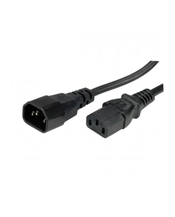VALUE Kabel zasilający IEC 0.5m czarny nr 2