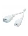 VALUE Kabel zasilający IEC 1.8m biały - nr 1