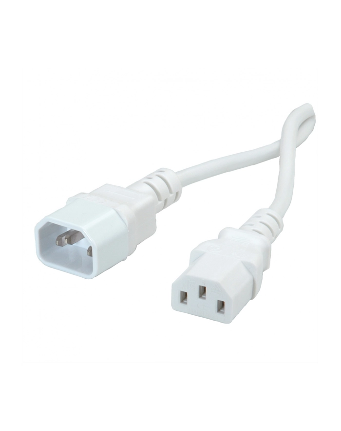 VALUE Kabel zasilający IEC 1.8m biały główny