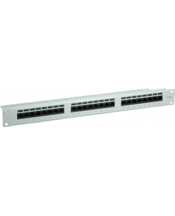 VALUE Panel krosowy Patch Panel 19'' Kat.6 24xRJ-45 UTP szary