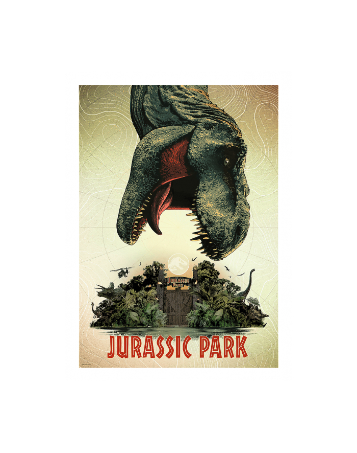 trefl PUZZLE 1000 PremPlus Park Jurajski 10883 główny