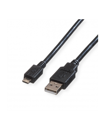 Roline Kabel USB 2.0 Typ A-M Micro USB B M, 3.0m