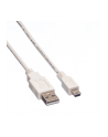 VALUE Kabel USB 2.0 Typ A - 5-Pin Mini 1.8m - nr 4