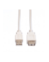VALUE Kabel USB 2.0 A M/F 0.8m - nr 3
