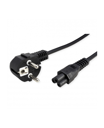 VALUE Kabel zasilający IEC 0.5m czarny