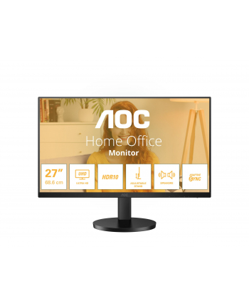 aoc Monitor U27B3AF 27 cali IPS 4K HDMIx2 DP HAS Głośniki