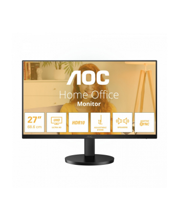 aoc Monitor U27B3AF 27 cali IPS 4K HDMIx2 DP HAS Głośniki