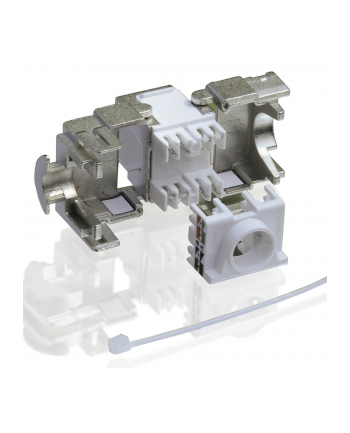 VALUE Moduł Keystone Kat.6a RJ45 ekranowany beznarzę