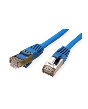 VALUE Kabel krosowy PatchCord S/FTP Kat.6 1m LSOH niebieski