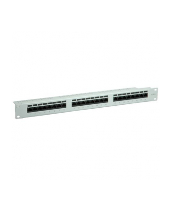 VALUE Panel krosowy Patch Panel 19'' Kat.6 24xRJ-45 UTP szary