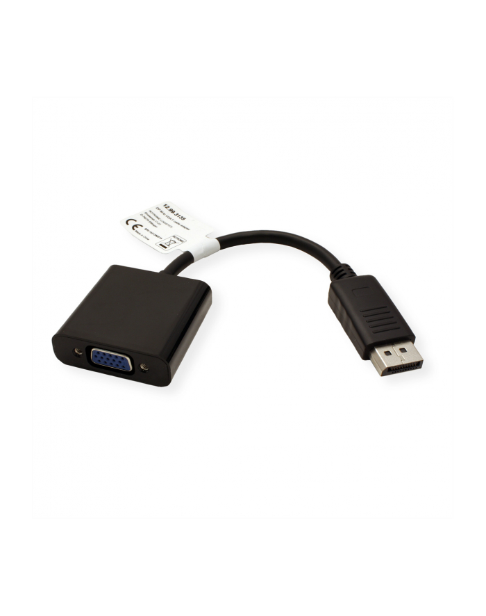Value DisplayPort na VGA (M/F) Czarny (12.99.3135) główny