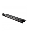 Rotronic Panel krosowniczy Roline Cat.6 zw. 24 p. UTP czar. (26.11.0357-5) - nr 2