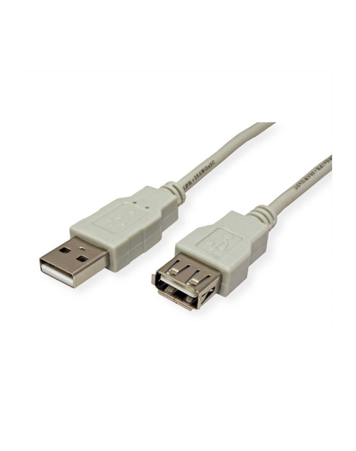 VALUE Kabel USB 2.0 Typ A M - A F 3m grey główny