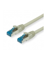 VALUE Kabel krosowy PatchCord S/FTP Kat.6a 0.5m szary - nr 1