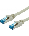 VALUE Kabel krosowy PatchCord S/FTP Kat.6a 1m szary - nr 2