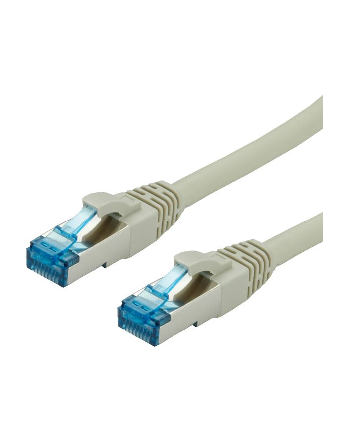 VALUE Kabel krosowy PatchCord S/FTP Kat.6a 1m szary główny