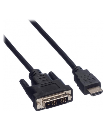 VALUE Kabel DVI M - HDMI M 1m