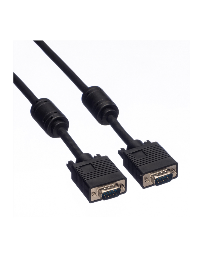Roline Kable VGA HD15 M-HD15 M ferryt 2m główny