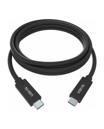 VISION Kabel 1m Black USB-C Cable nr 1