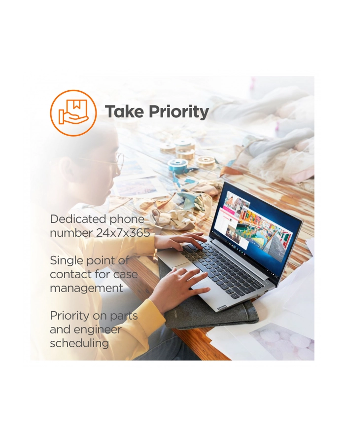 Lenovo Polisa serwisowa 3Y Premier Support Upgrade from 1Y Onsit główny