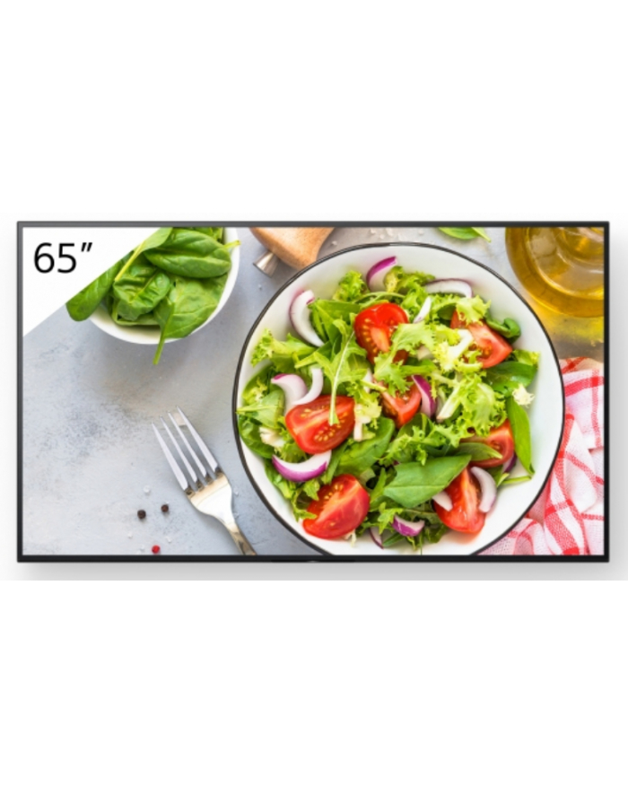 Sony 65'' Professional BRAVIA LCD 550nit display with BRAVIA Supervisor główny