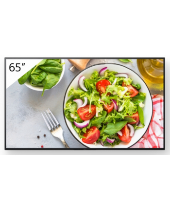 Sony 65'' Professional BRAVIA LCD 550nit display with BRAVIA Supervisor