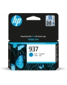 hp supplies ink HP INC Atrament HP Ink/HP 937 Cyan Original Ink Cart - nr 1
