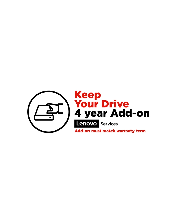 Lenovo Usluga serwisowa 4Y Keep Your Drive Add On główny