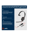 hp poly Poly Blackwire 5210 Monaural USB-C Headset +3.5mm Plug +USB-C/A Adapter (Bulk) - nr 11