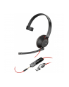 hp poly Poly Blackwire 5210 Monaural USB-C Headset +3.5mm Plug +USB-C/A Adapter (Bulk) - nr 7