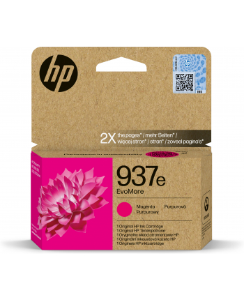 hp supplies ink HP INC Atrament HP 937e EvoMore Magenta Original Ink Car