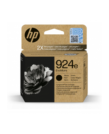 hp supplies ink HP INC Atrament HP 924e EvoMore Black Original Ink Cartr