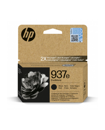 hp supplies ink HP INC Atrament HP 937e EvoMore Black Original Ink Cartr