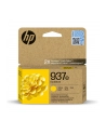 hp supplies ink HP INC Atrament HP 937e EvoMore Yellow Original Ink Cart - nr 2