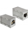 Adapter zlaczka sieciowa 2xRJ45 F/F KAT6 Ekran - nr 12