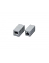Adapter zlaczka sieciowa 2xRJ45 F/F KAT6 Ekran - nr 2