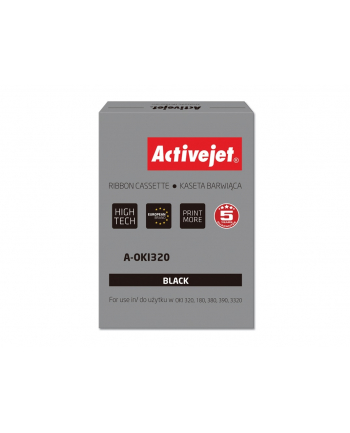 ActiveJet A-OKI320 kaseta barwiąca kolor czarny do drukarki igłowej Oki (zamiennik 09002303) nr 2