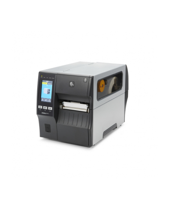 zebra TT Printer ZT411; 4, 600 dpi, Euro and UK cord, Serial, USB, 10/100 Ethernet, Bluetooth 4.1/MFi, USB Host, EZPL