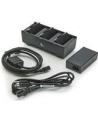 zebra 3 Slot Battery Charger; ZQ300 Series; includes power supply and (wersja europejska) power cord - nr 3
