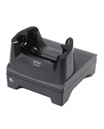 zebra evm RFD40, 1 Device Slot/0 Toaster Slots, Charge Only Cradle with support for TC21/26. Req.PWR-BGA12V50W0WW,CBL-DC-388A1-01 and AC Line Cor nr 1