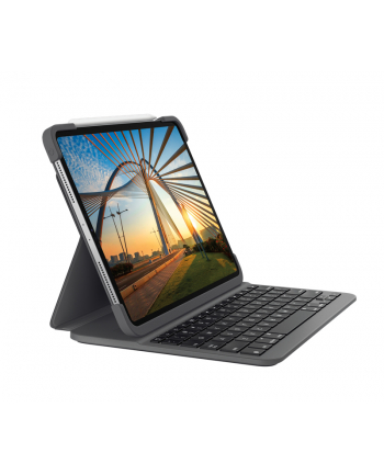 logitech SLIM FOLIO PRO IPADPRO 12.9INCH/3RD 4TH GEN GRAPHITE ESP MEDITER