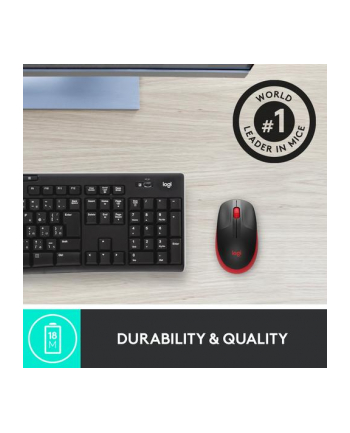 logitech M190 FULL-SIZE WIRELESS MOUSE/RED EMEA