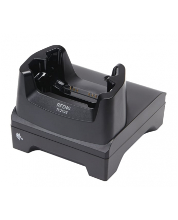 zebra evm RFD40, 1 Device Slot/0 Toaster Slots, Charge Only Cradle with support for TC21/26. Req.PWR-BGA12V50W0WW,CBL-DC-388A1-01 and AC Line Cor nr 2