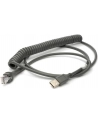 datalogic Cable, USB, Type A, Coiled, POT, CAB-524, 8 ft. - nr 4