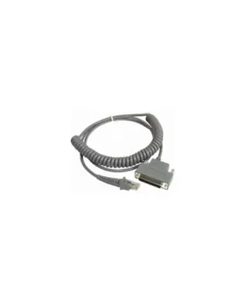datalogic Cable, RS-232, 25P, Female, Coiled, CAB-363 (Power available on pin 9 of the connector or through external power supply), 6 ft. nr 2