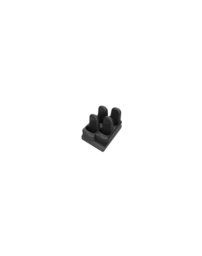 zebra evm CS6080 CORDLESS: 4-SLOT D-EVICE CRADLE ADAPTER CUP, INDUCTIVE, MIDNIGHT BLACK główny